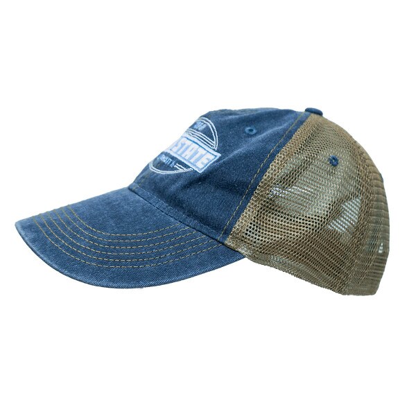 Utah State University, 1888, Hat, Gray, Navy